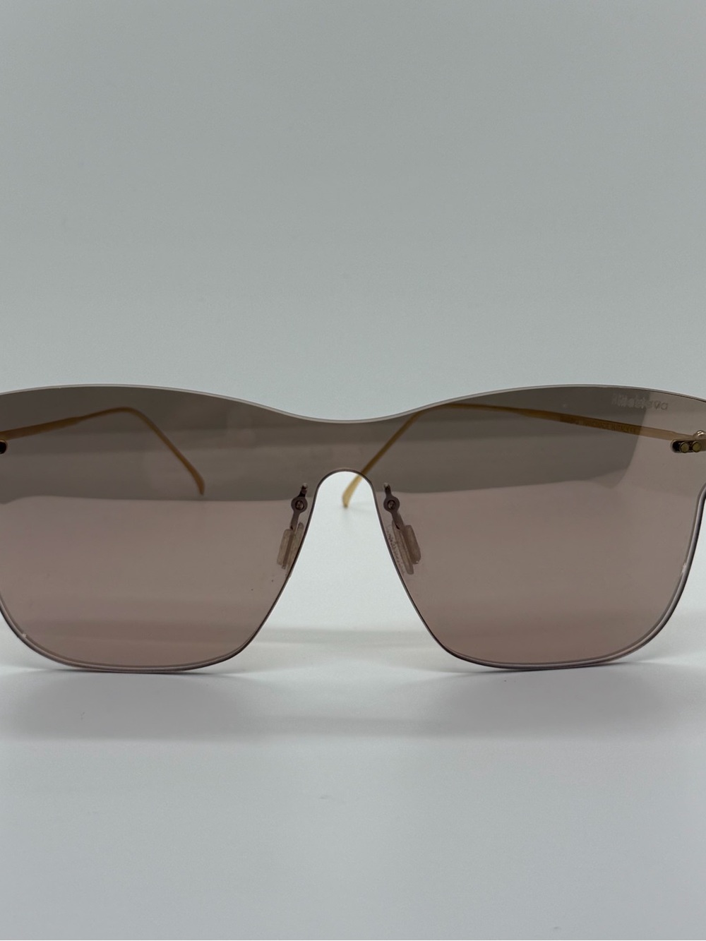 Illesteva Newbury Mask Sunglasses in Rose